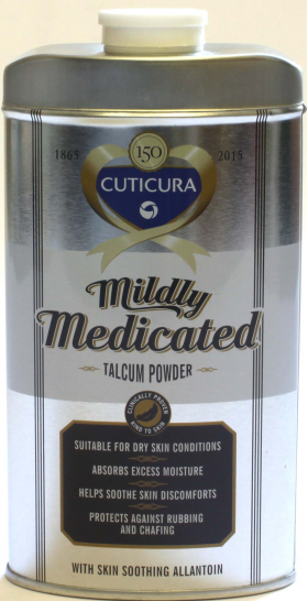 Cuticura Mildly Medicated Talcum Powder - 250g
