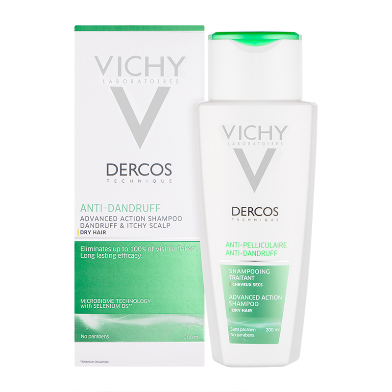 Vichy Dercos Anti-Dandruff Shampoo Dry Hair - 200Ml