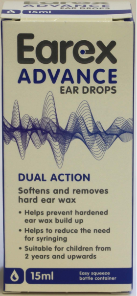 Earex Advance Ear Drops, 15 Ml