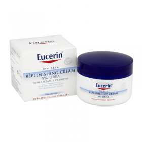 Eucerin Dry Skin Replenishing Cream 5% Urea with Lactate & Carnitine 75 ml