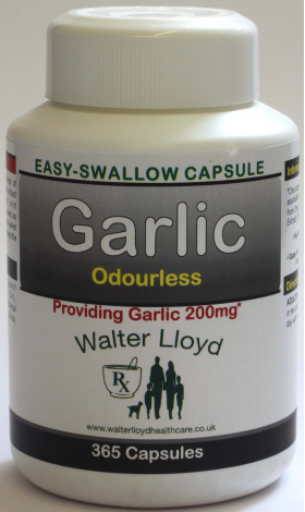 Garlic Odourless 200mg - 365 Capsules