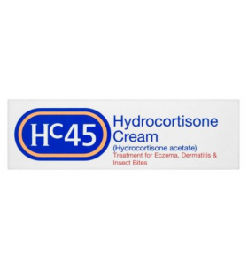 HC45 Hydrocortisone Acetate Cream - 15 g