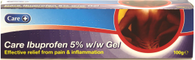 Ibuprofen 5% W/W Gel (Care) 100G