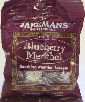 Jakemans Blueberry Menthol - 100g