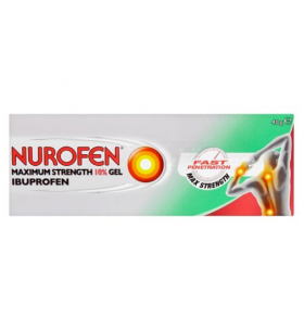 Nurofen 10% Maximum Strength Ibuprofen Gel 40G