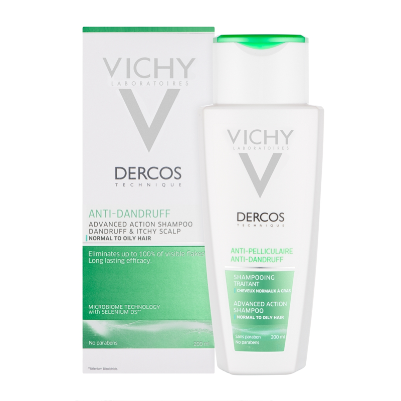 Vichy Dercos Anti-Dandruff Shampoo Normal to Oily Hair 200ml