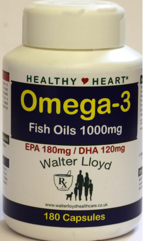 Omega 3 Fish Oils 1000mg - 180 Capsules