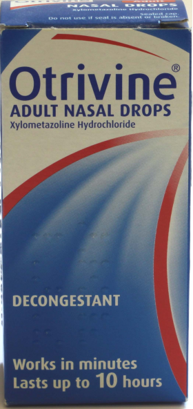 Otrivine Adult Nasal Drops - 10 ml