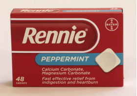 Rennie Peppermint - 48 tablets