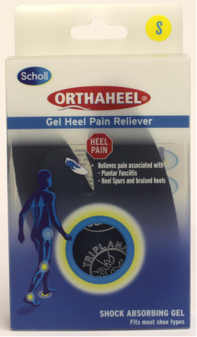 Scholl Orthaheel Gel Heel Pain Reliever   - 1 Pair Small