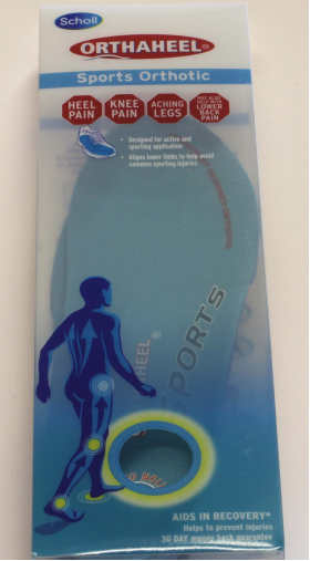 Scholl Orthaheel Sports  - 1 pair Large