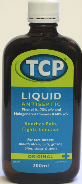 TCP Liquid Antiseptic Original - 200 ml