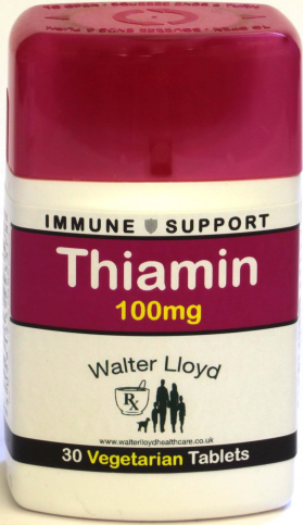 Thiamin 100mg - 30 Vegetarian Tablets