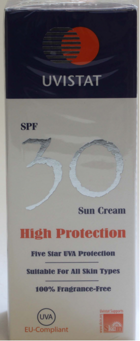 Uvistat SPF 30 Sun Cream - 125Ml