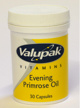 Valupak Evening Primrose Oil - 30 Capsules