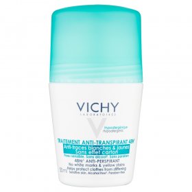 Vichy 48-Hour Anti-Perspirant No Marks Roll-On 50Ml